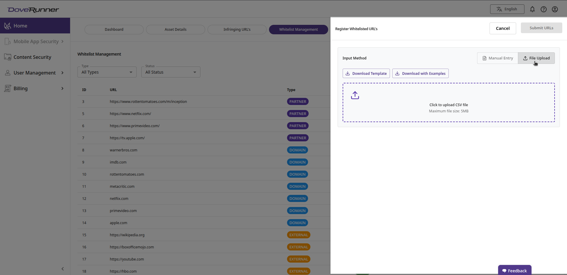 Monitoring Dashboard